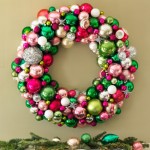 Christmas Ball Ornament Wreath