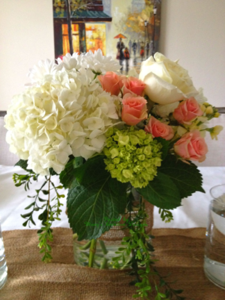 White and Coral Beauty