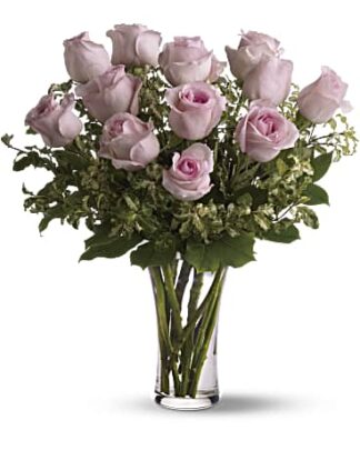 Dozen Pink Roses