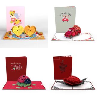 Valentine's Day Cards - Pop Ups, Vintage & More